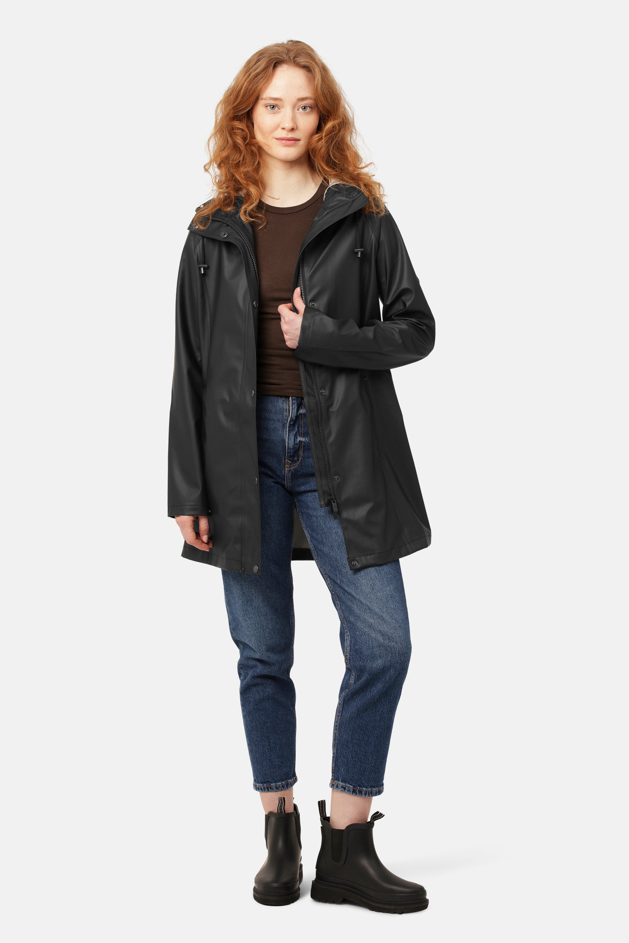 Ilse Jacobsen Hornbæk Rain Raincoat Raincoat 001 Black
